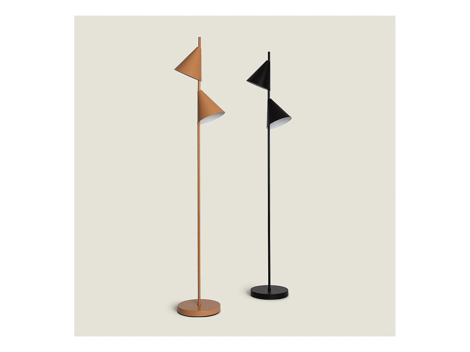 Lampadaire Whirlwind Noir