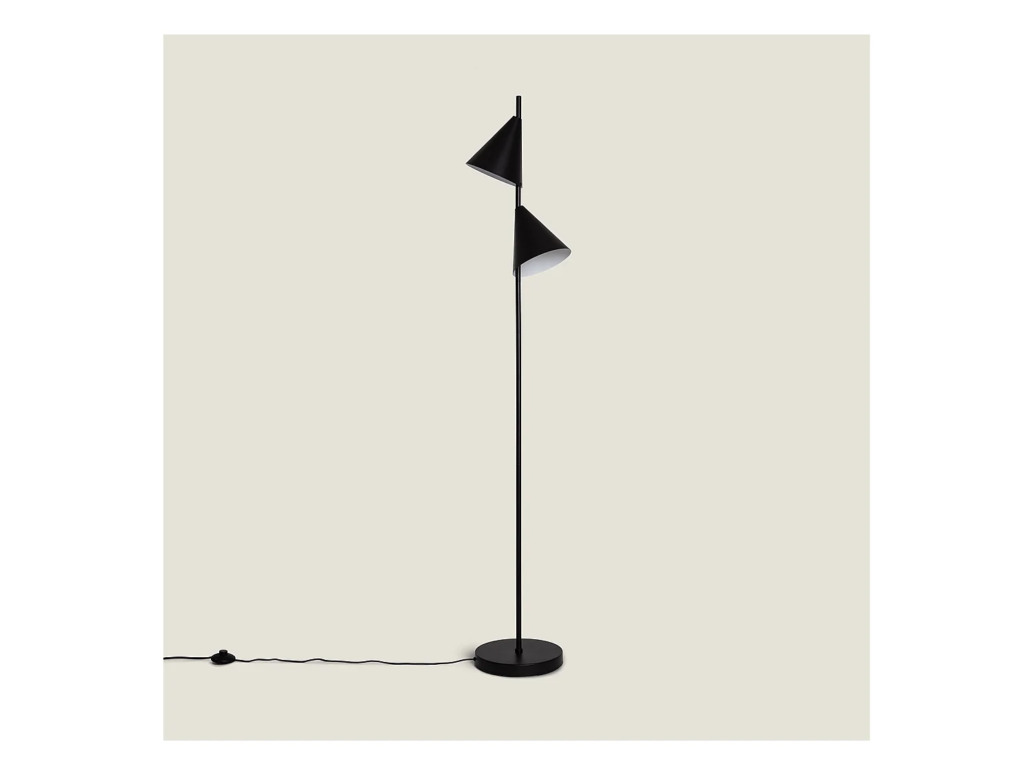 Lampadaire Whirlwind Noir