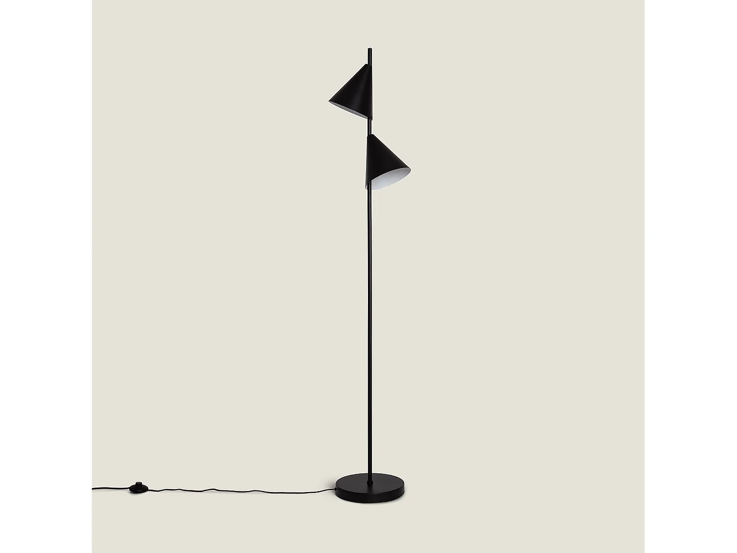 Lampadaire Whirlwind Noir