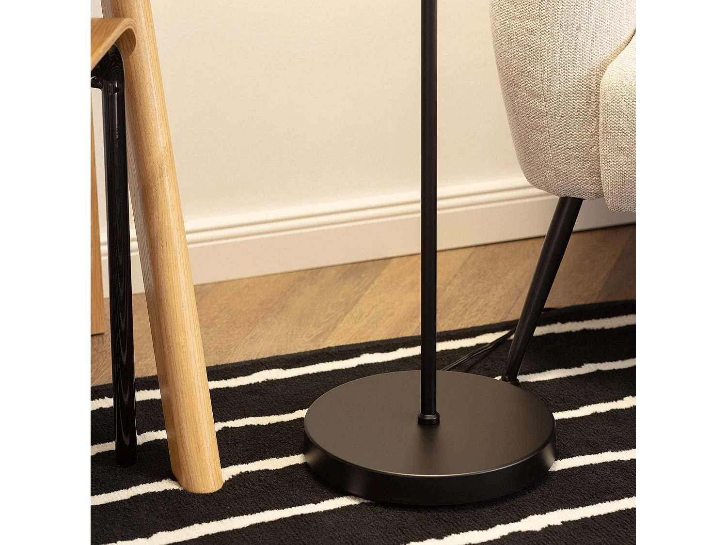 Lampadaire Whirlwind Noir