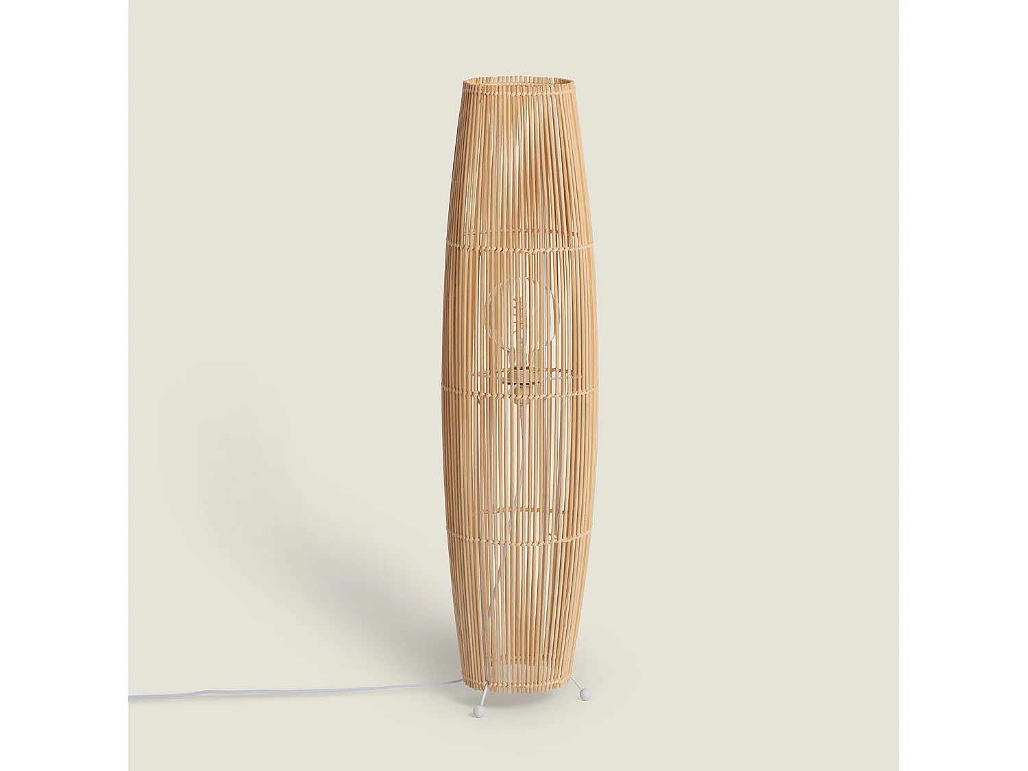 Lampadaire Bambou Komu Naturel