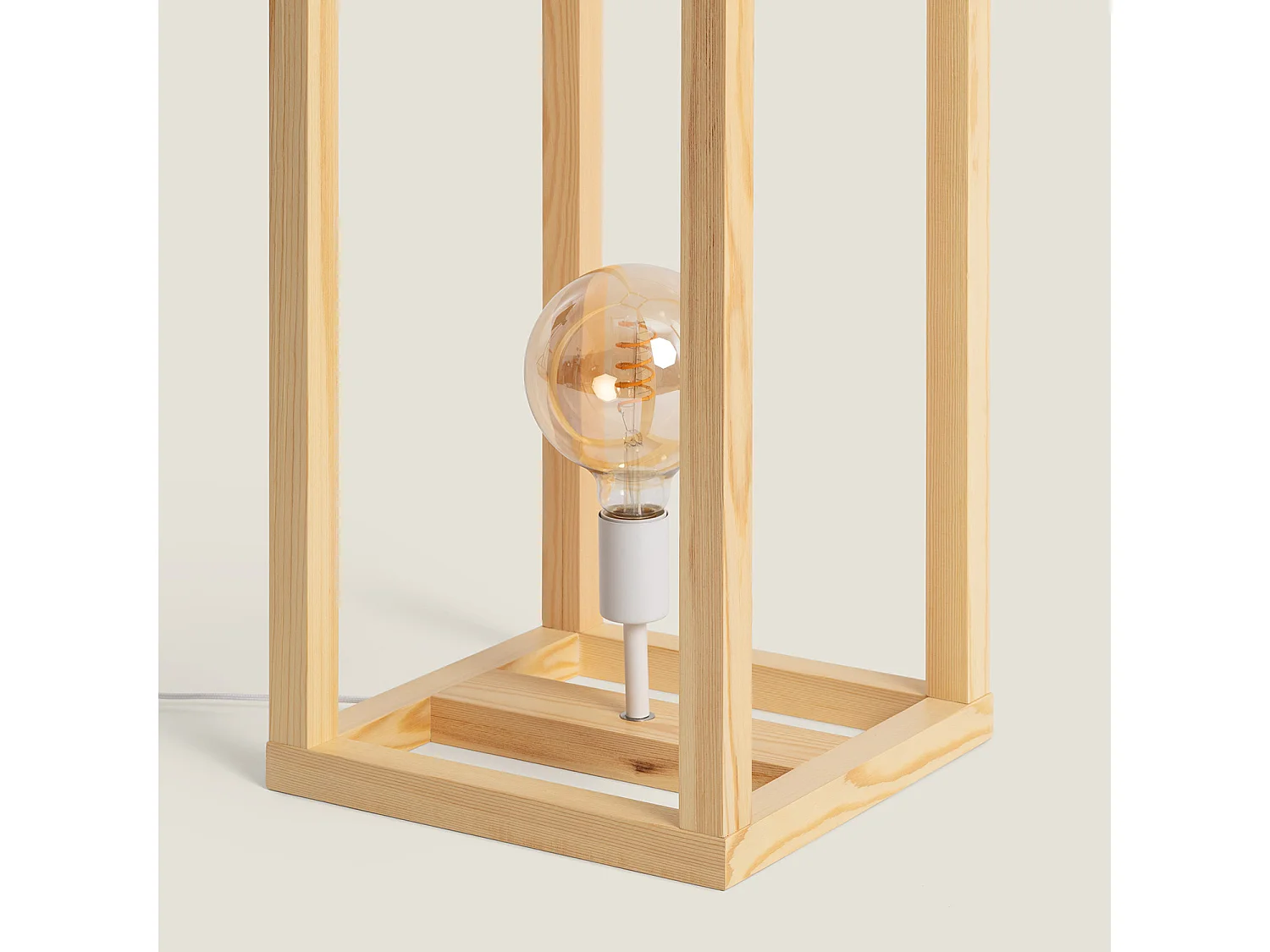 Lampadaire Bois Coba Naturel