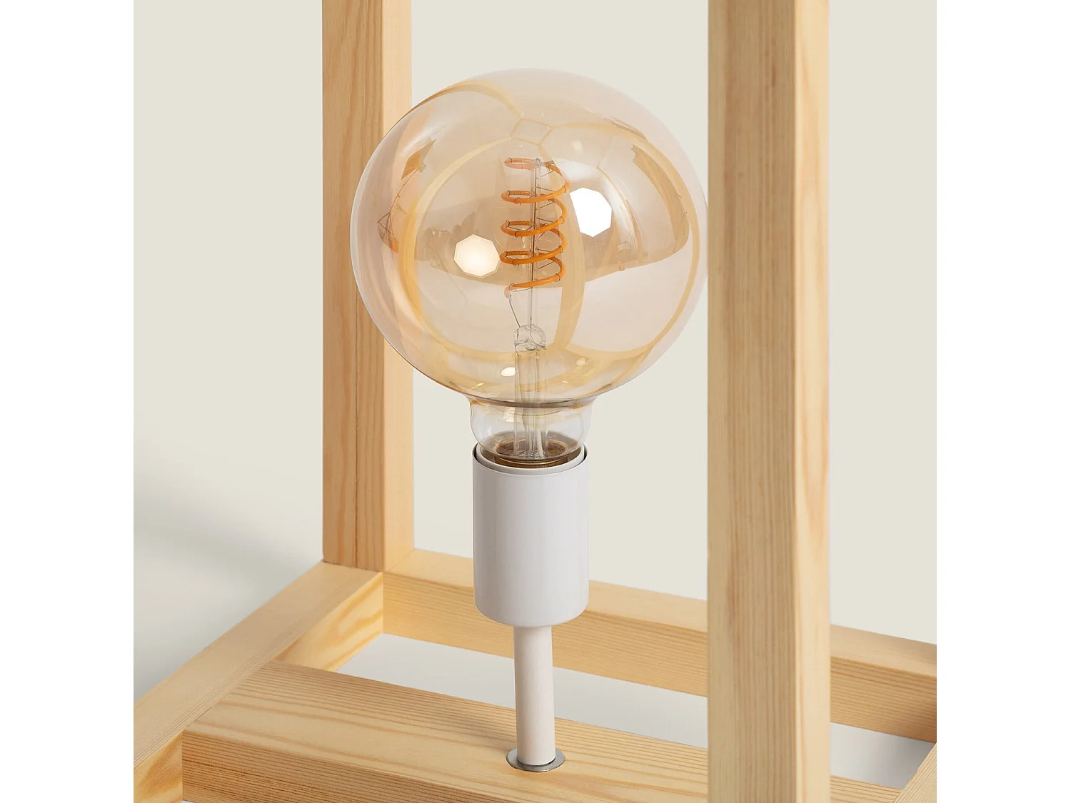 Lampadaire Bois Coba Naturel