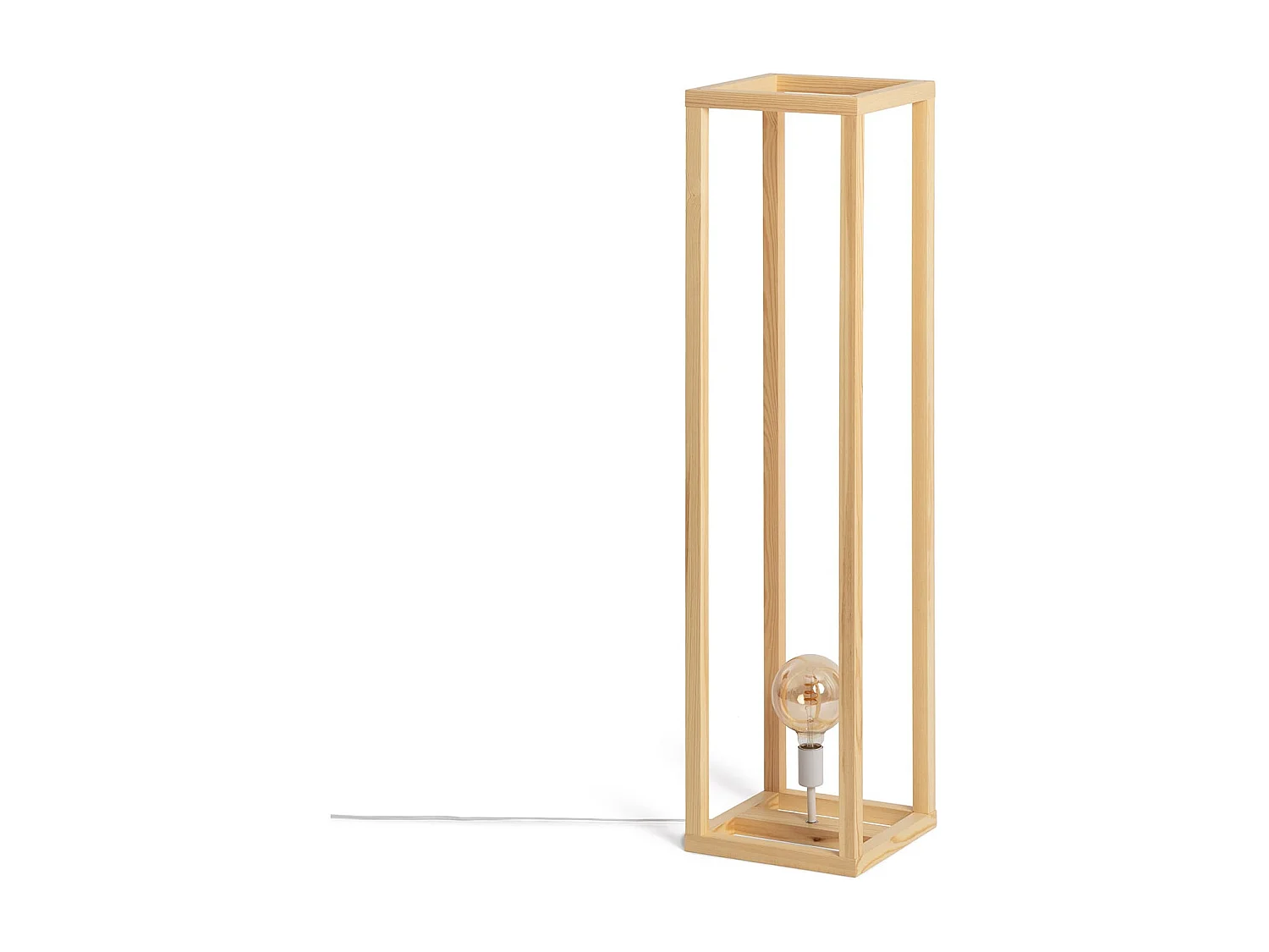 Lampadaire Bois Coba Naturel