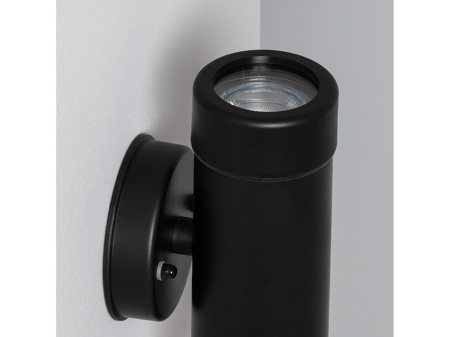 Aplique de Pared Exterior Iluminación Doble Cara Satin Negro