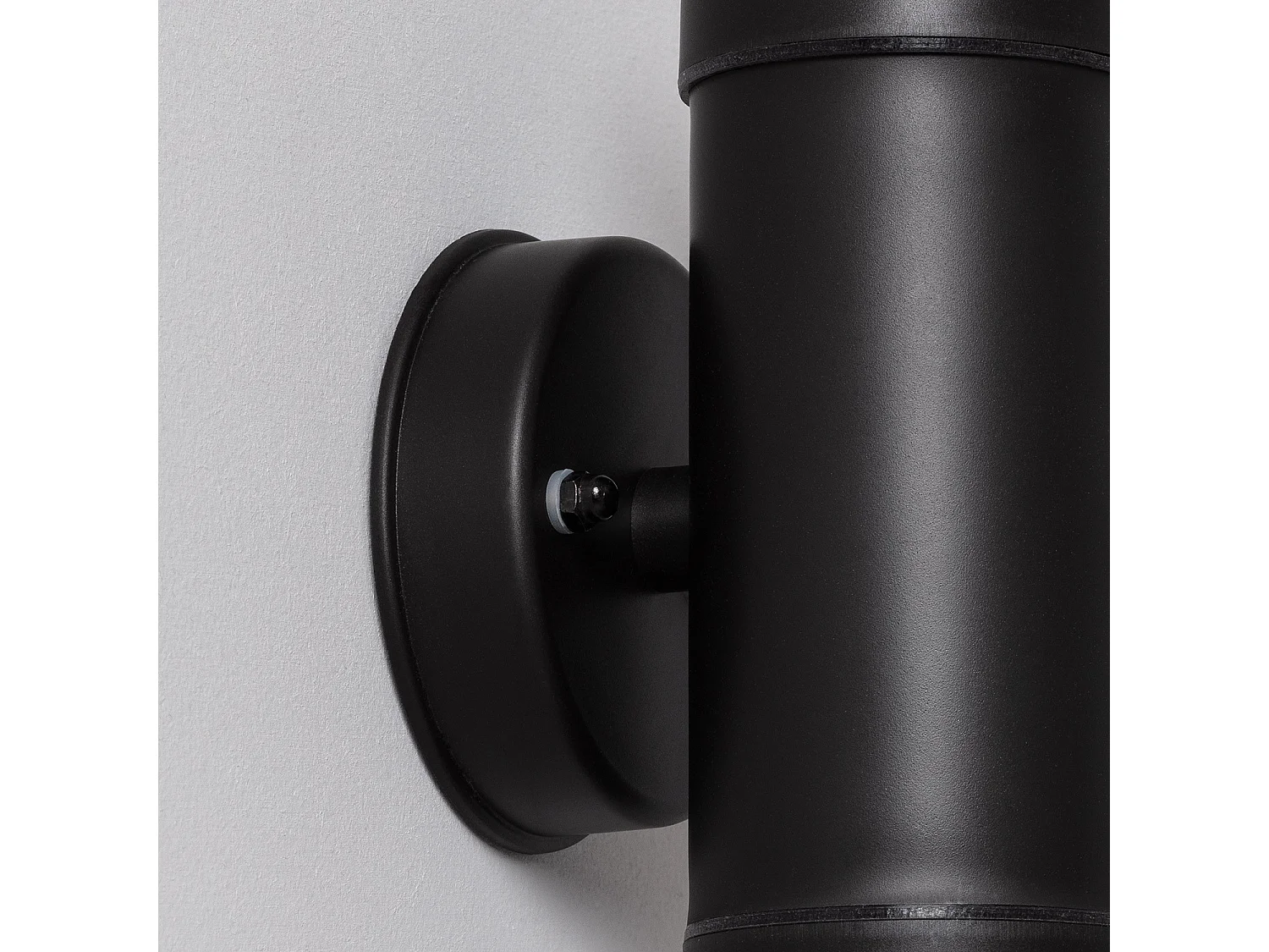 Applique Murale Extérieure Satin Éclairage Double Face  Noir