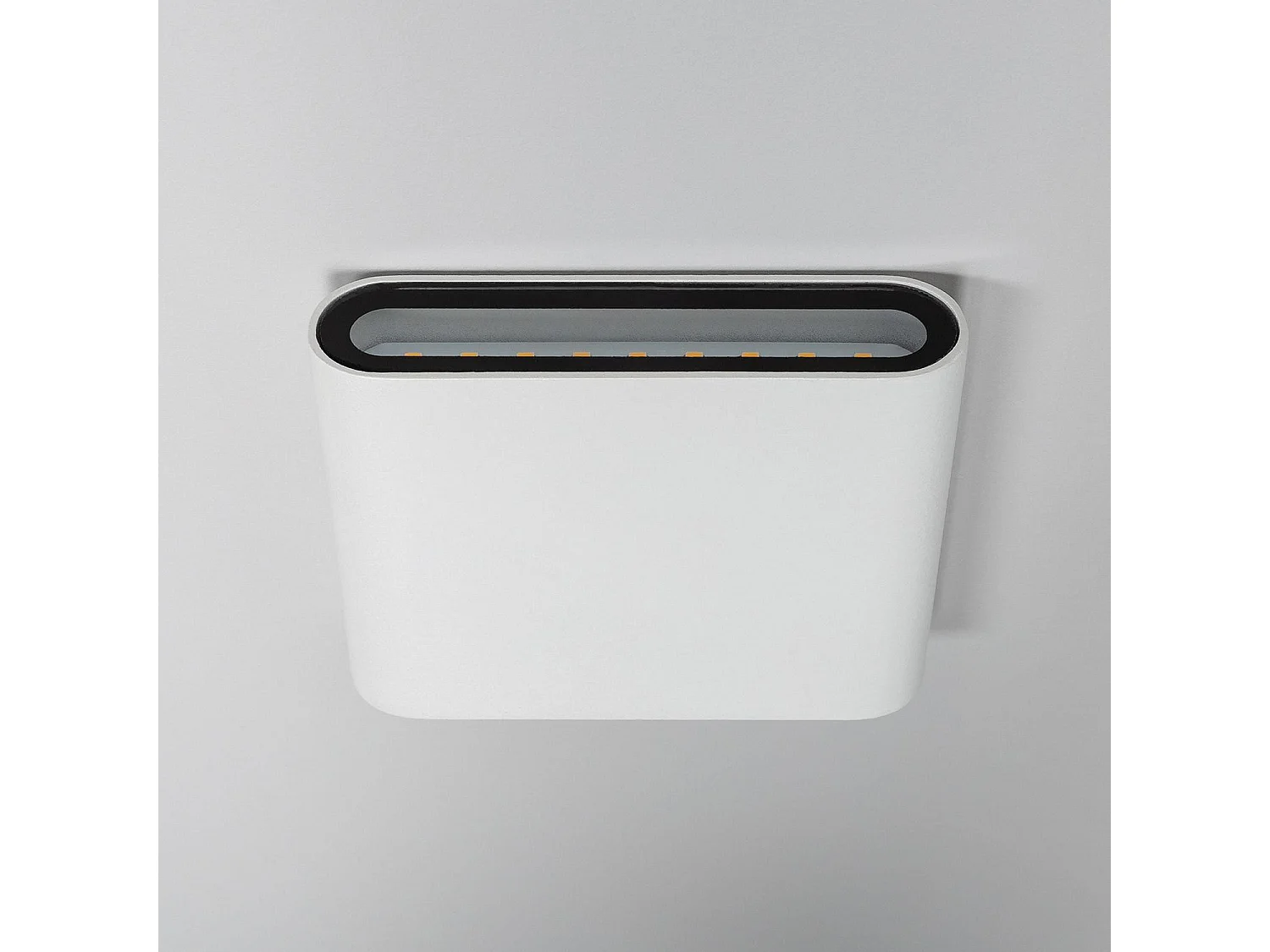 Applique Murale LED Extérieure Luming 6W Éclairage Double Face Carrée Blanche