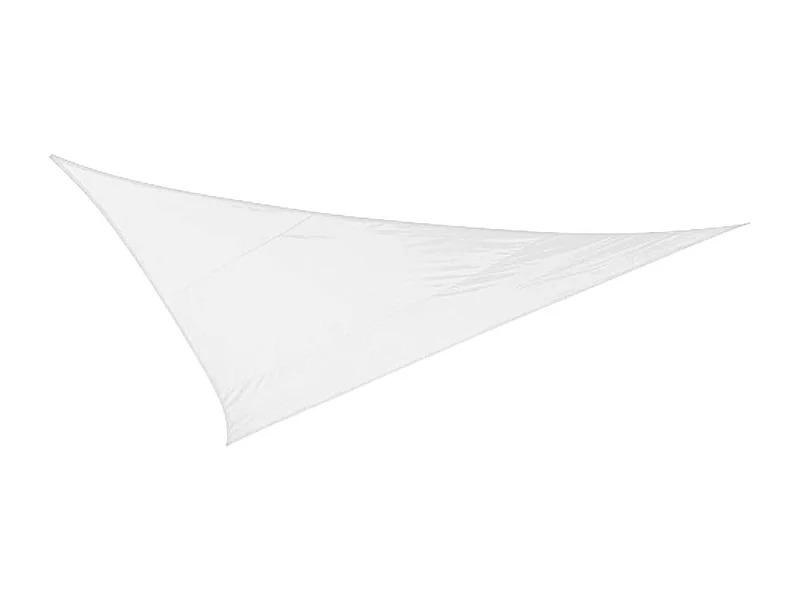 Dreieckiges Sonnensegel 5 Meter (elfenbein)