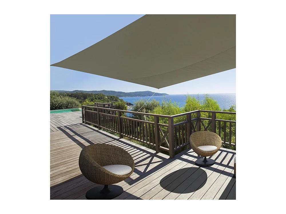 Telo ombreggiante rettangolare 4 x 3 metri