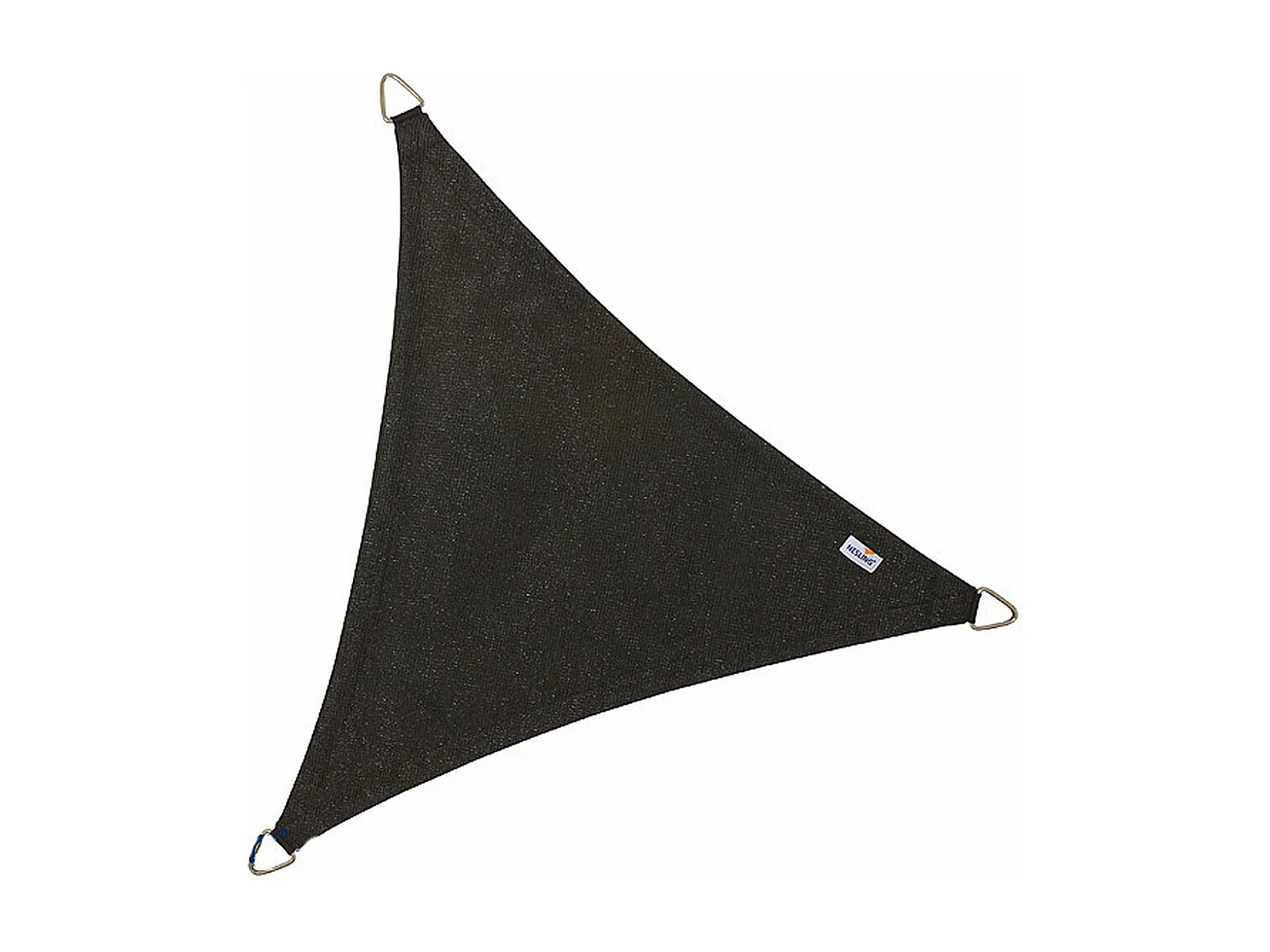 Voile d'ombrage triangulaire Coolfit noir 5 x 5 x 5 m
