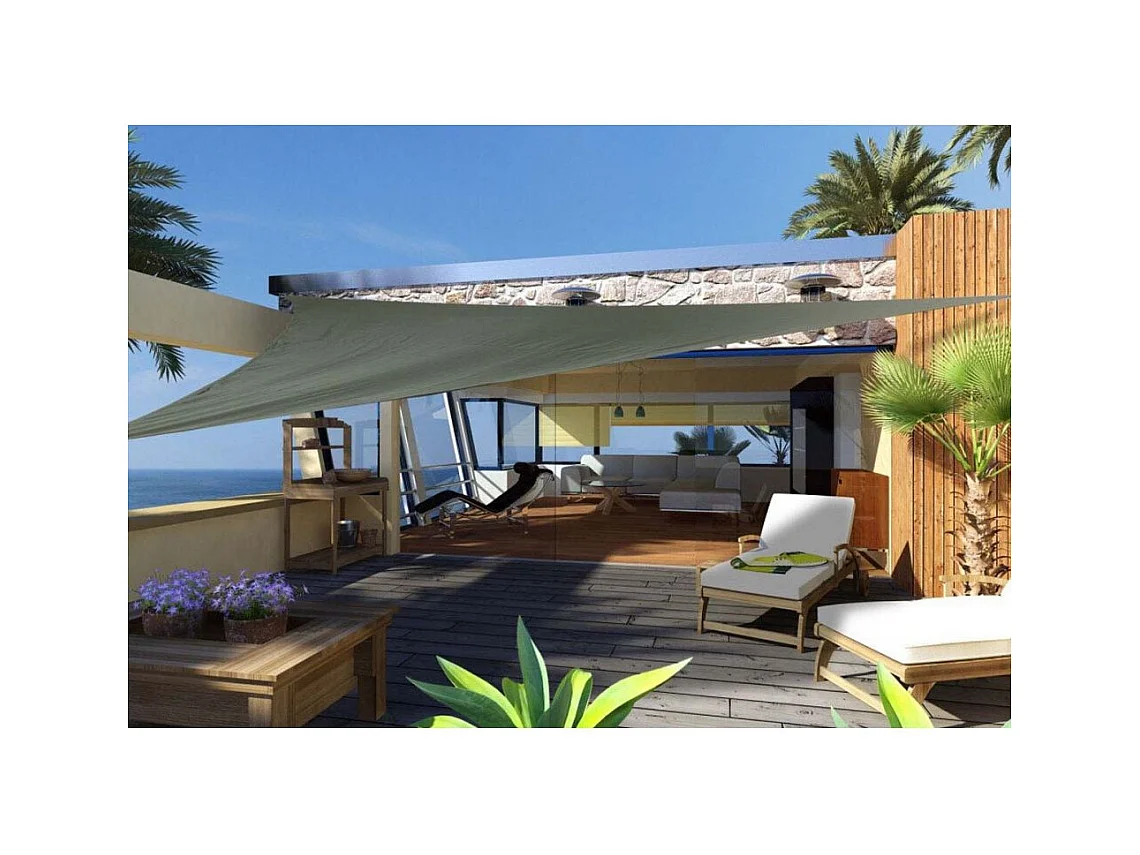 Telo ombreggiante triangolare 3 metri