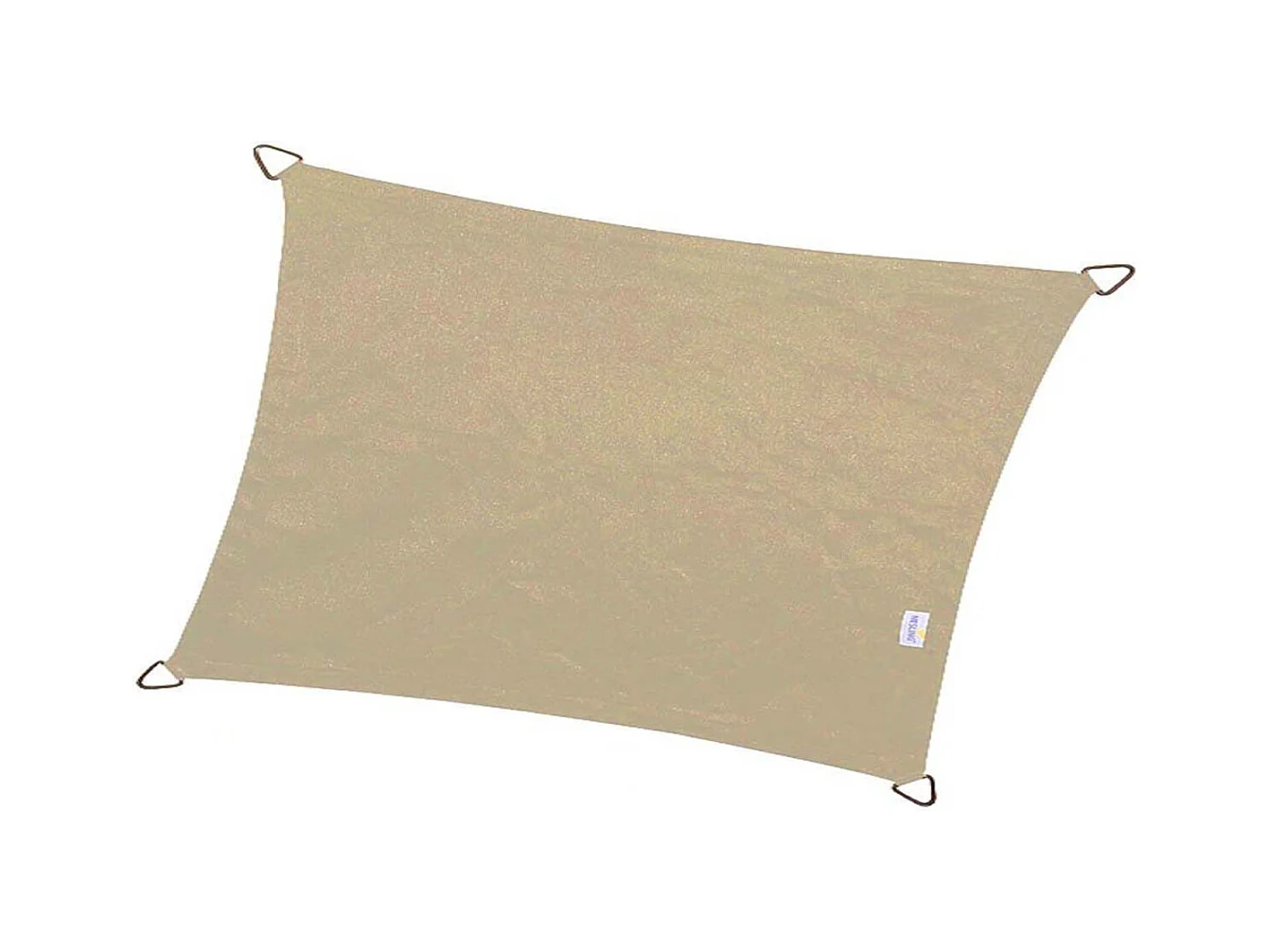 Voile d'ombrage rectangulaire Coolfit 4 x 3 m Sable