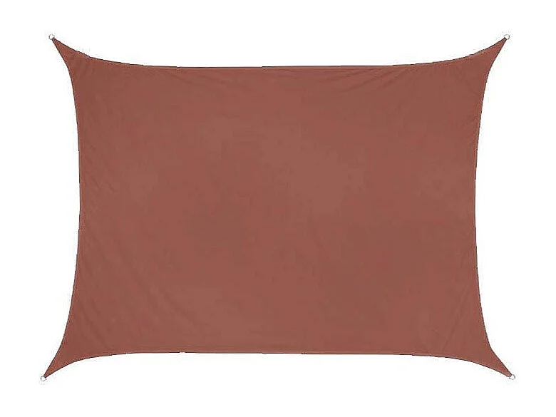 Toile d'ombrage rectangulaire 4 x 3 mètres