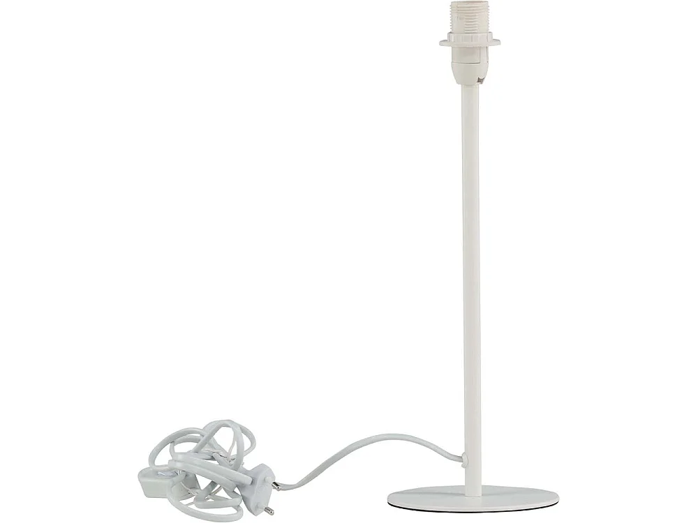 Pied de Lampe à Poser "Dasir" 43cm Blanc