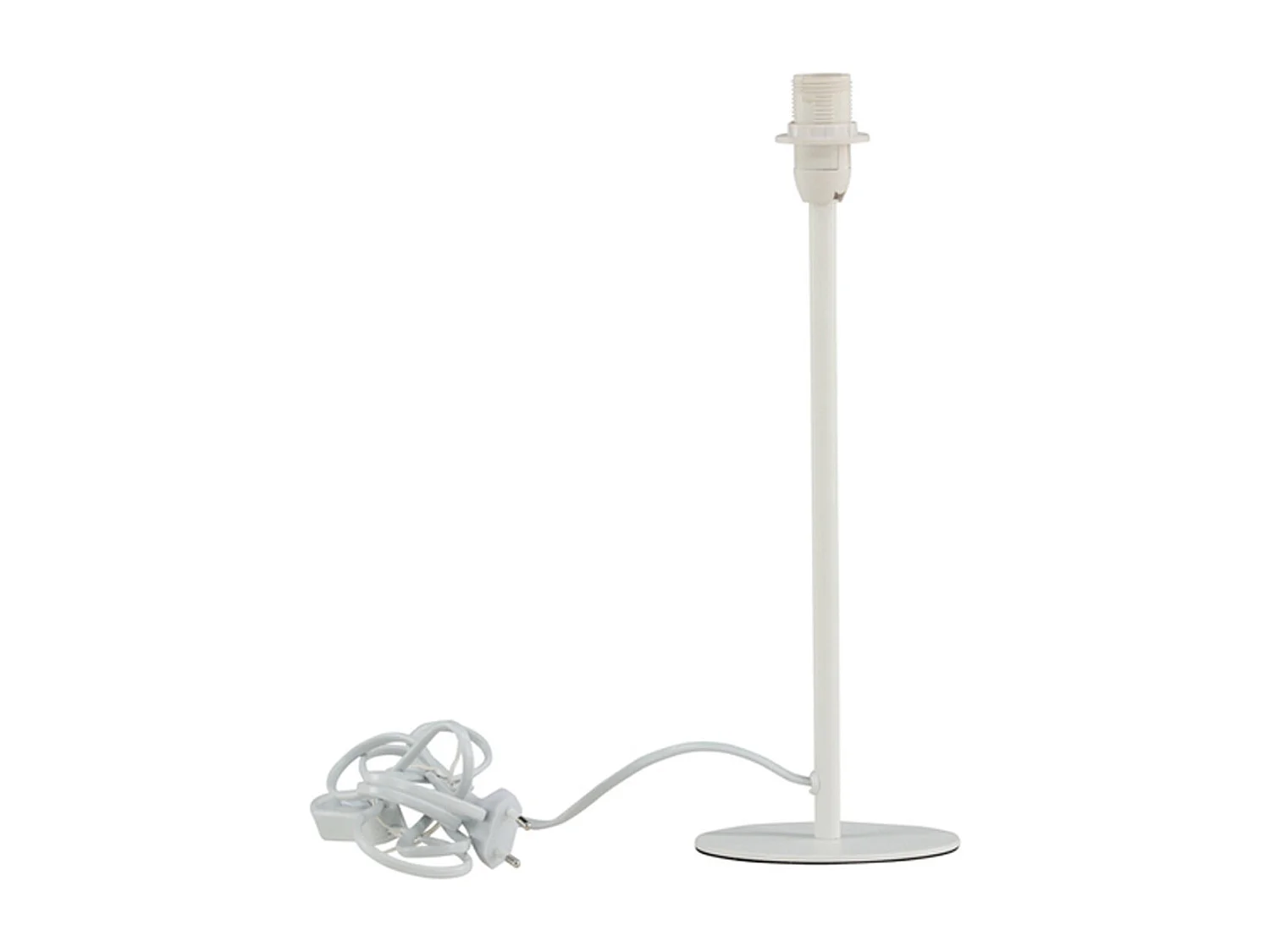 Pied de Lampe à Poser "Dasir" 43cm Blanc