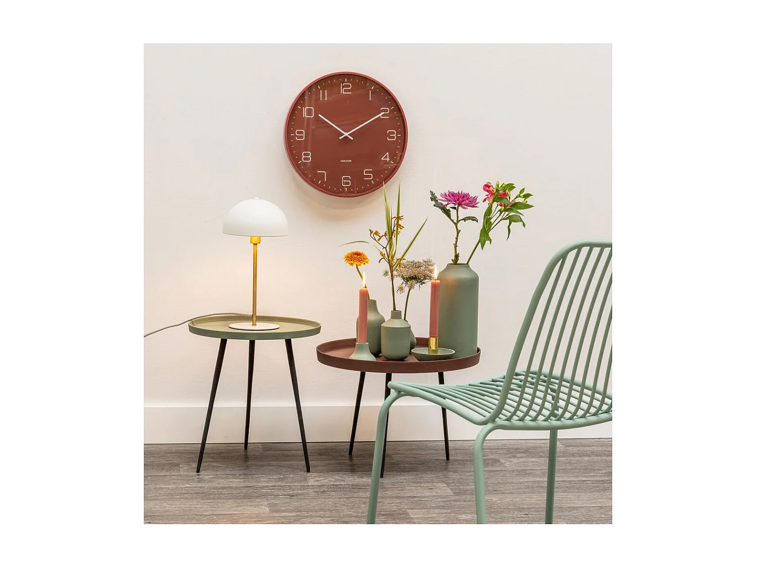 Lampe à poser en métal Bonnet 39 cm