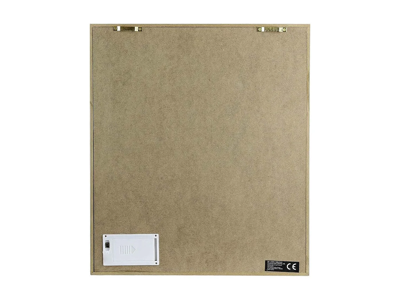 Dekorativer Kaktus auf Grundplatte aus Holz "No stress" 35 cm