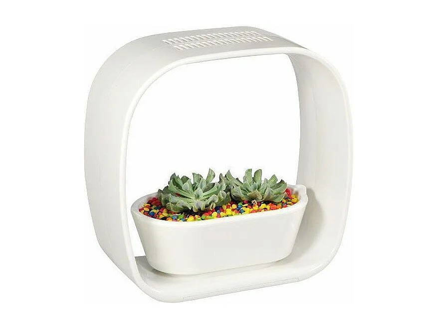 Lampe LED ludique avec jardinière intégrée