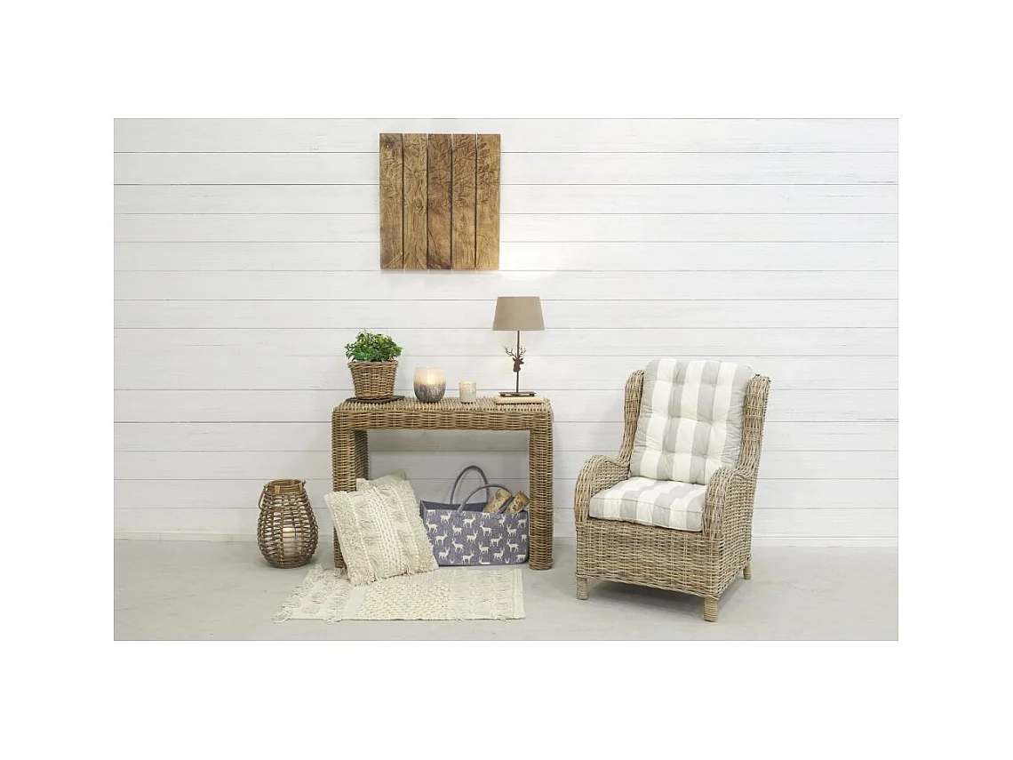 Lampe en métal décor tête de cerf