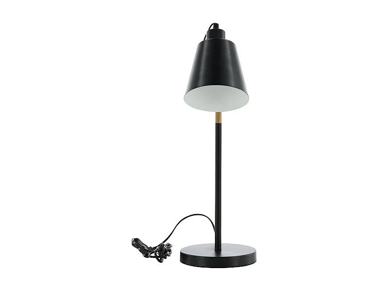 Lampe de Bureau en Métal "Skott" 58cm Noir