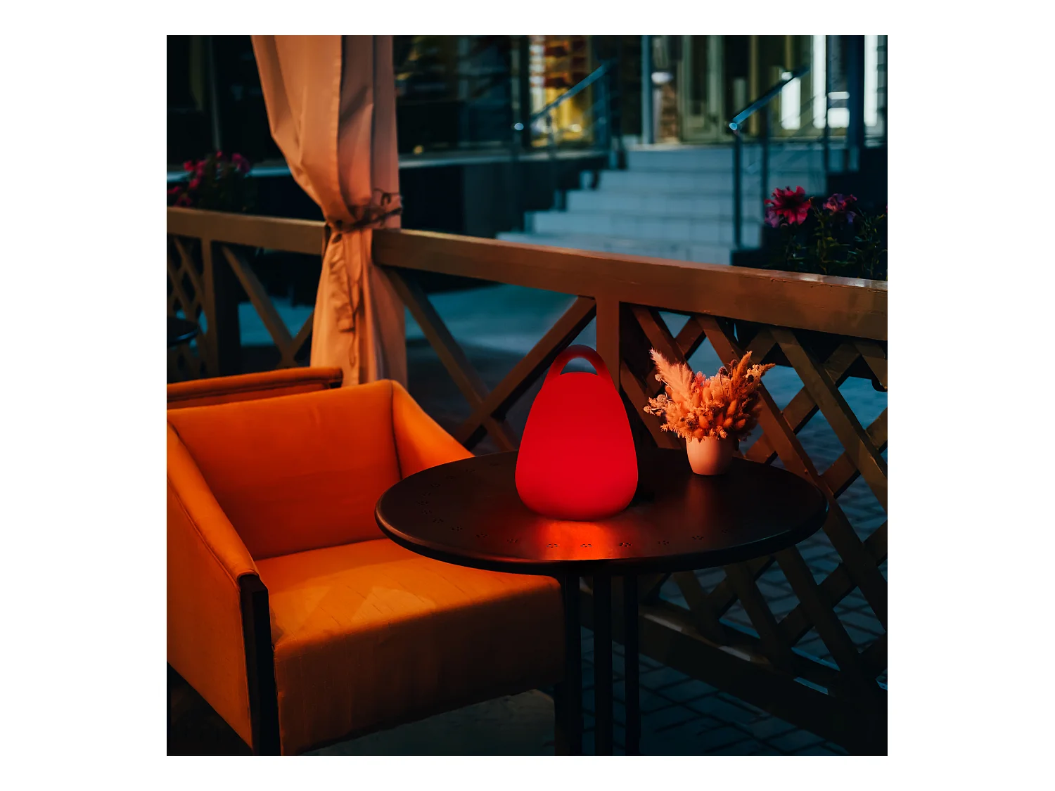 Lampe Exterieur Avec Poignee Avec Telecommande Multicolore