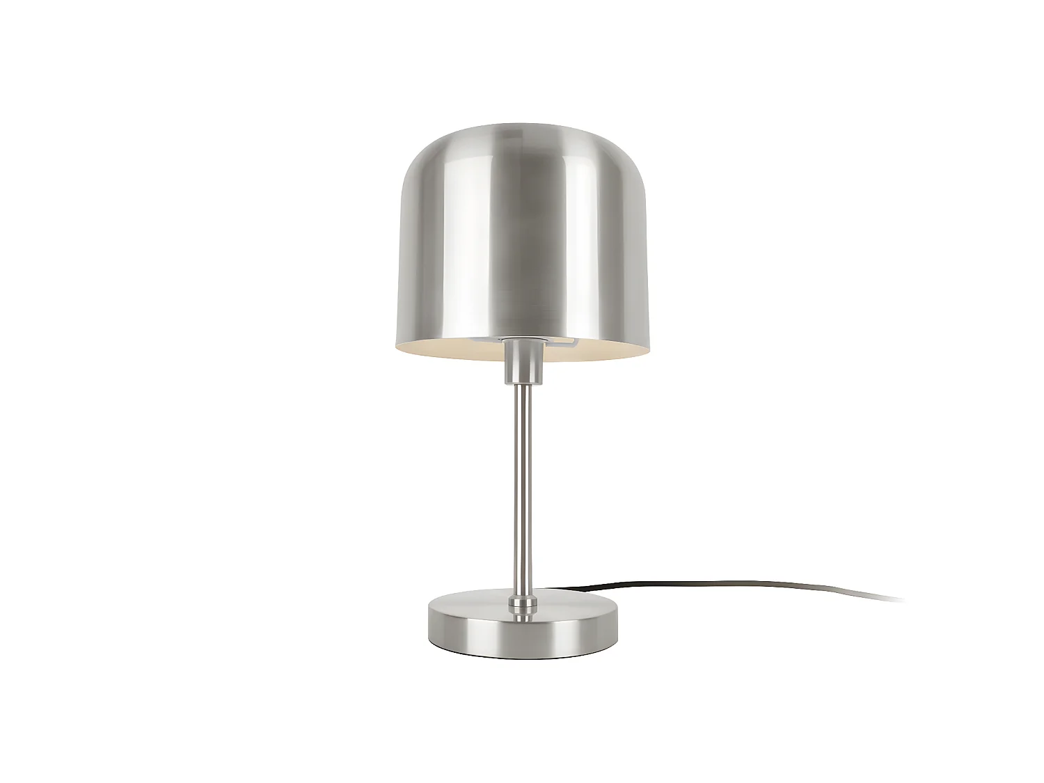 Lampe de table Capa - Acier brossé - Ø 21 x 40 cm - LEITMOTIV