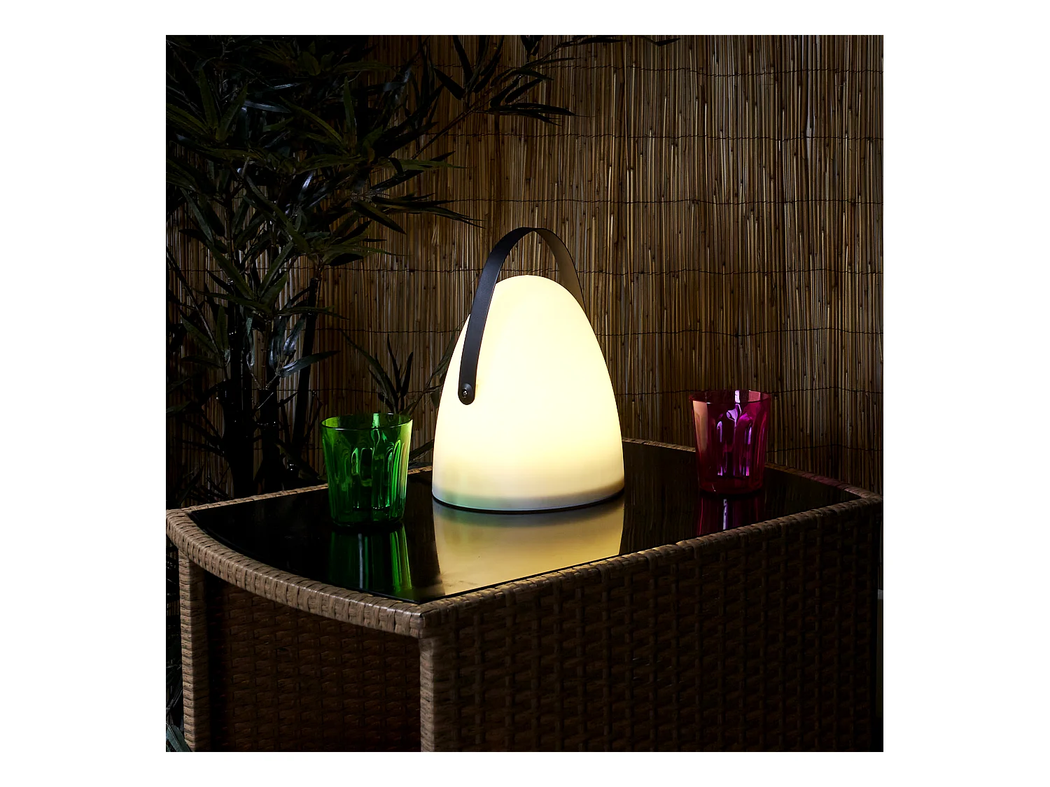 Lampe Exterieur Avec Poignee Blanc