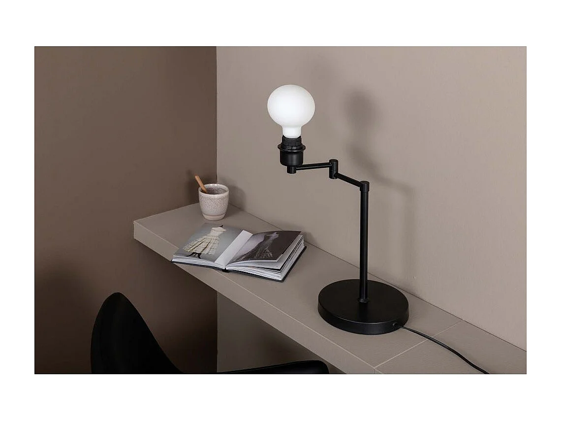 Virro verlichting tafellamp 41x19x41,5cm staal zwart.