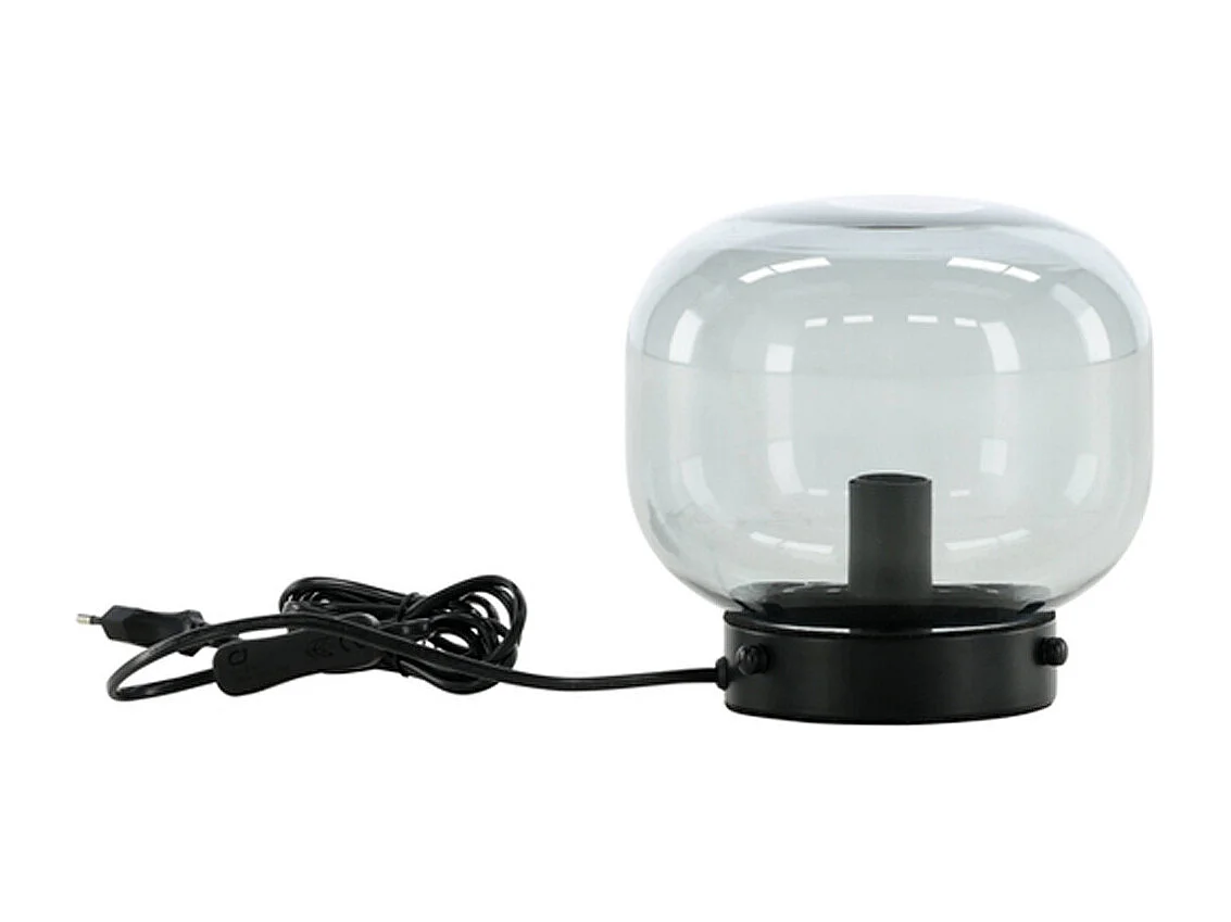 Lampe à Poer en Verre "Bollonelie" 19cm Noir