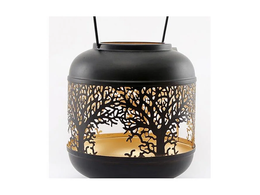 Lanterne photophore Tree of Life 22 x 19 cm