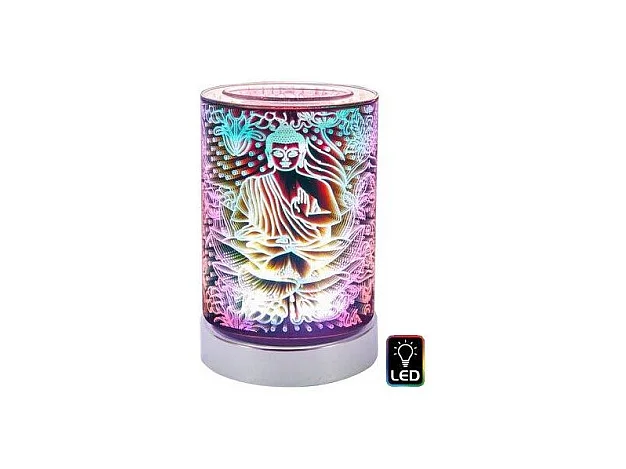 Lanterne lumineuse avec Led Bouddha