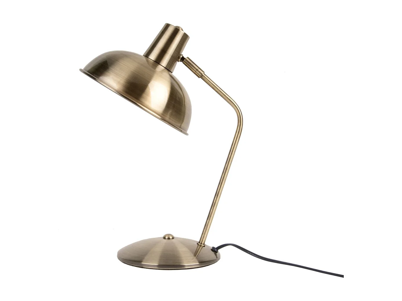 Lampe à poser en métal brossé Hood