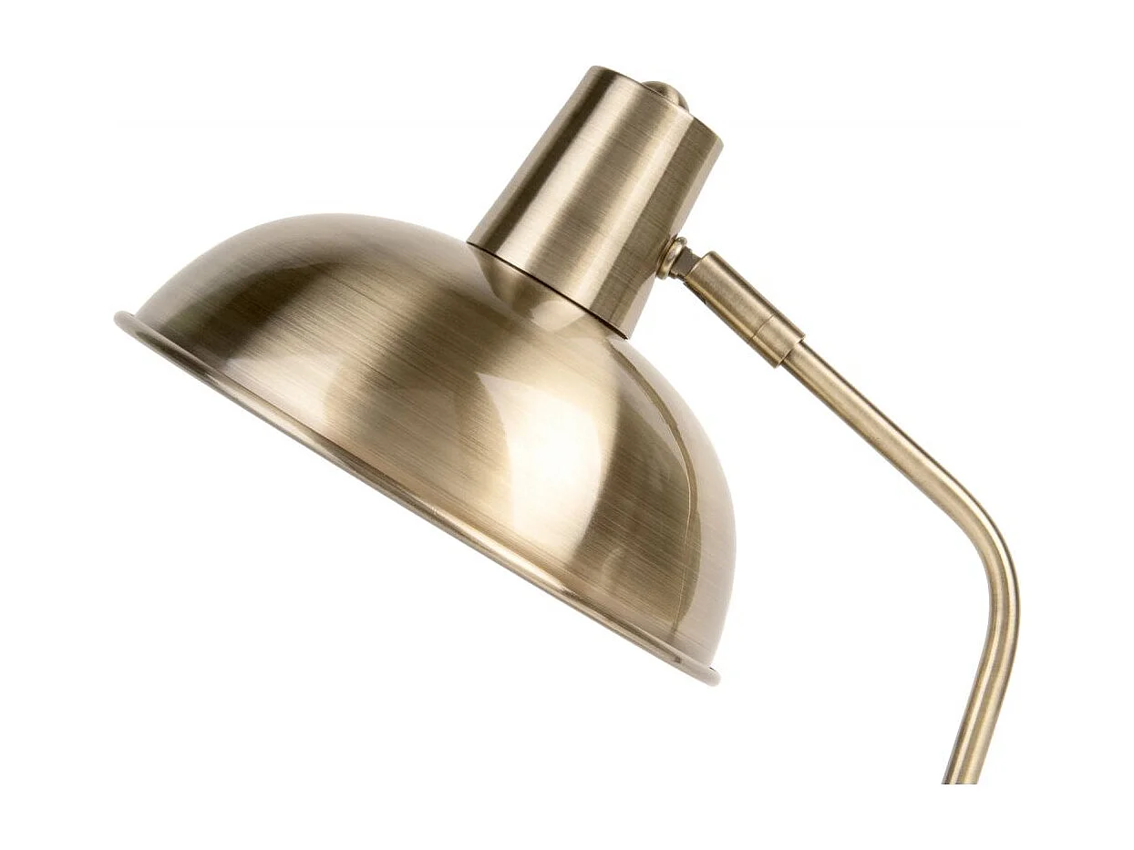 Lampe à poser en métal brossé Hood
