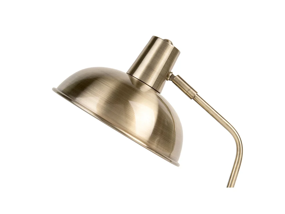 Lampe à poser en métal brossé Hood