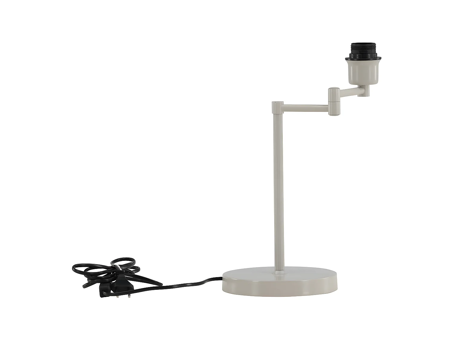 Lampe à poser en acier beige Virro