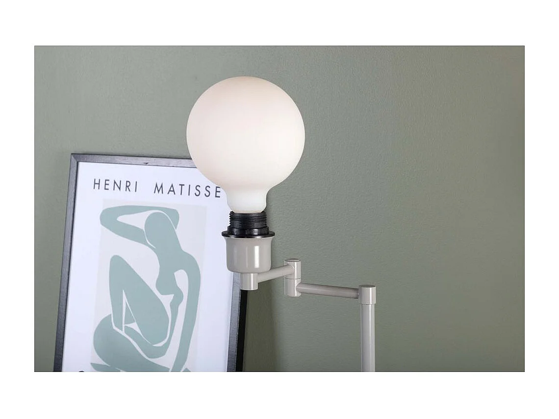 Lampe à Poser Design "Virro" 41cm Beige