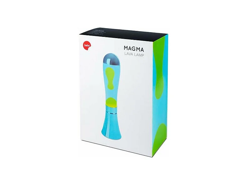 Lampe à poser en aluminium et verre Magma