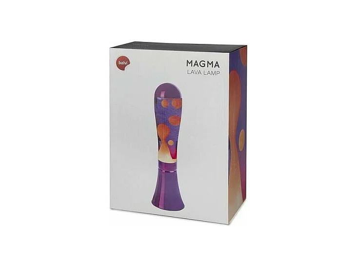 Tischlampe aus Aluminium und Glas Magma