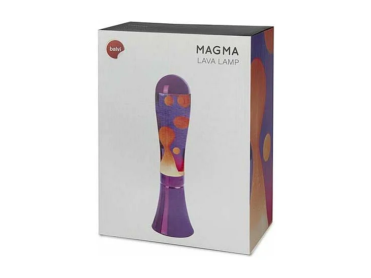 Lampe à poser en aluminium et verre Magma