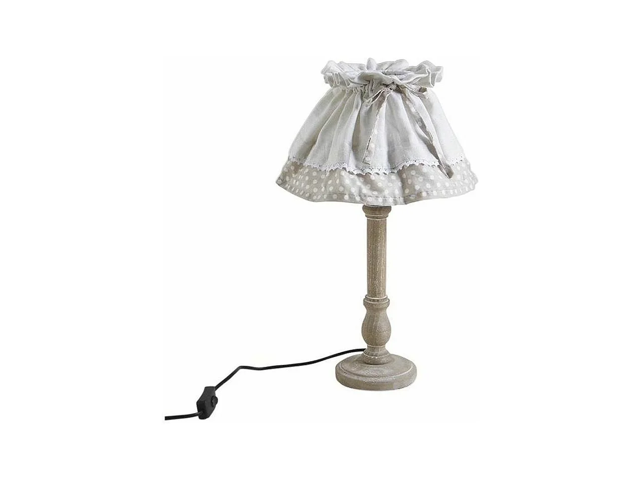 Lampe bois et metal Tradition