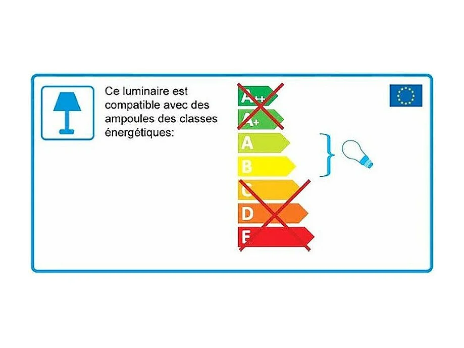 Lampe à poser en bois et coton imprimé coeur