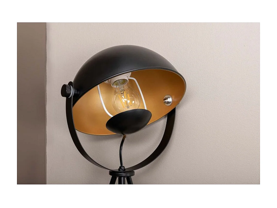 Lampe à Poser Trépied "Search" 67cm Noir