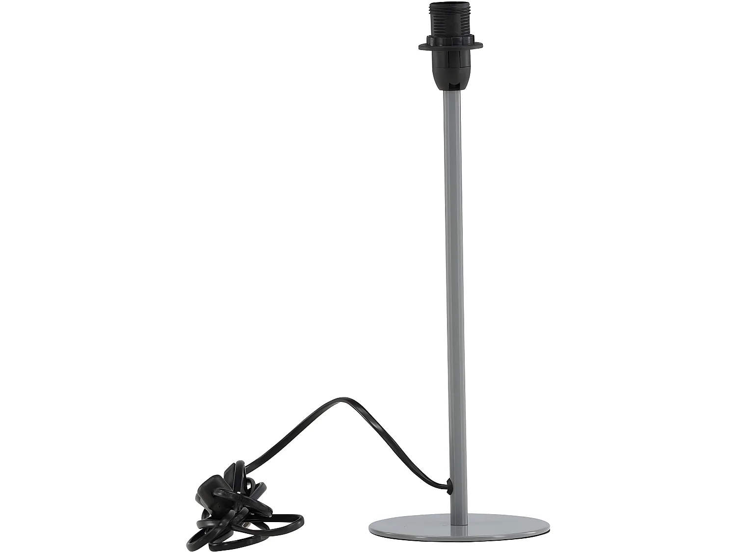 Dasir verlichting tafellamp 12x12x42,4cm  zwart.