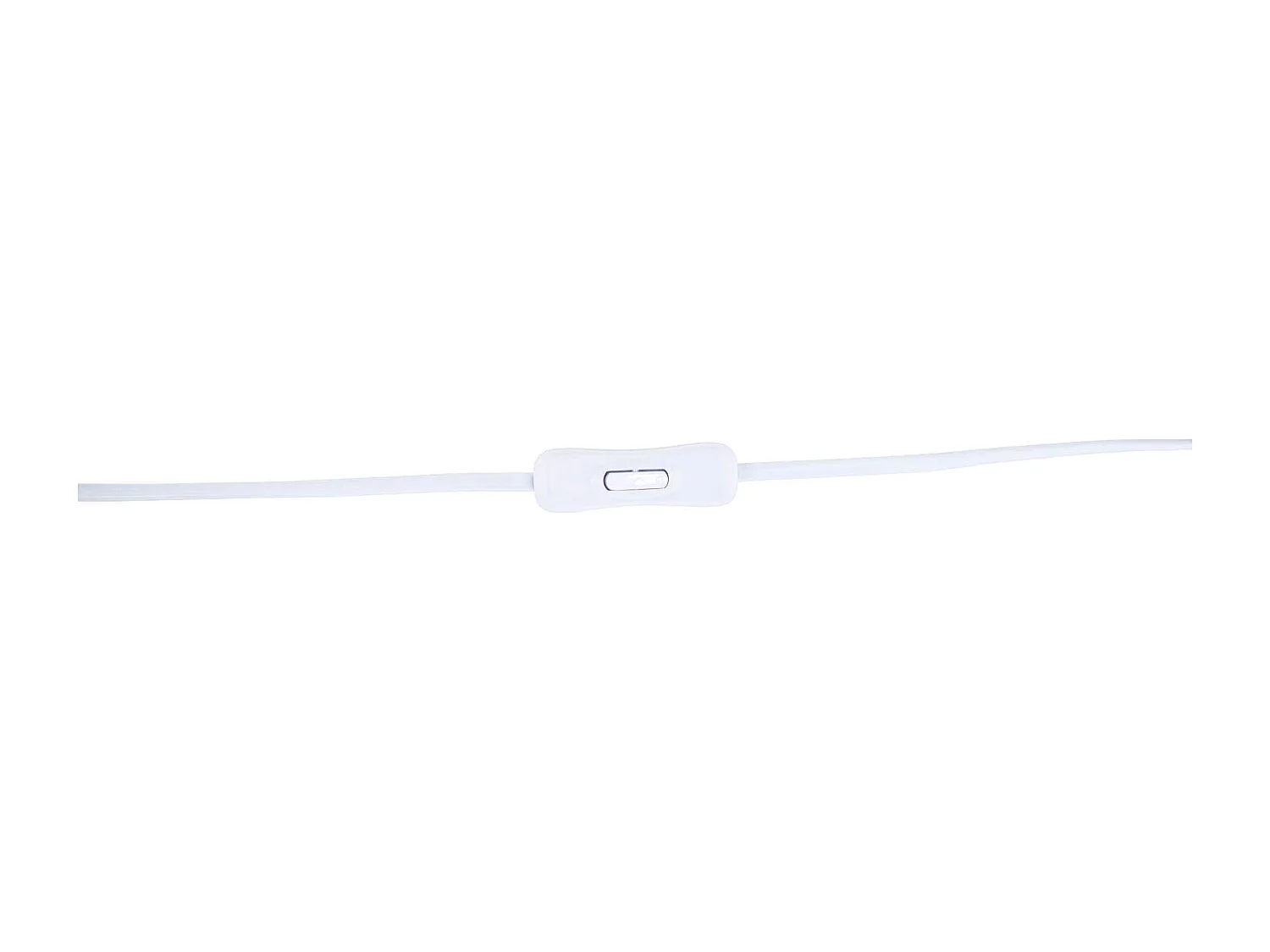 Kona éclairage lampe de table 25x18x50,5cm tissu beige, blanc.