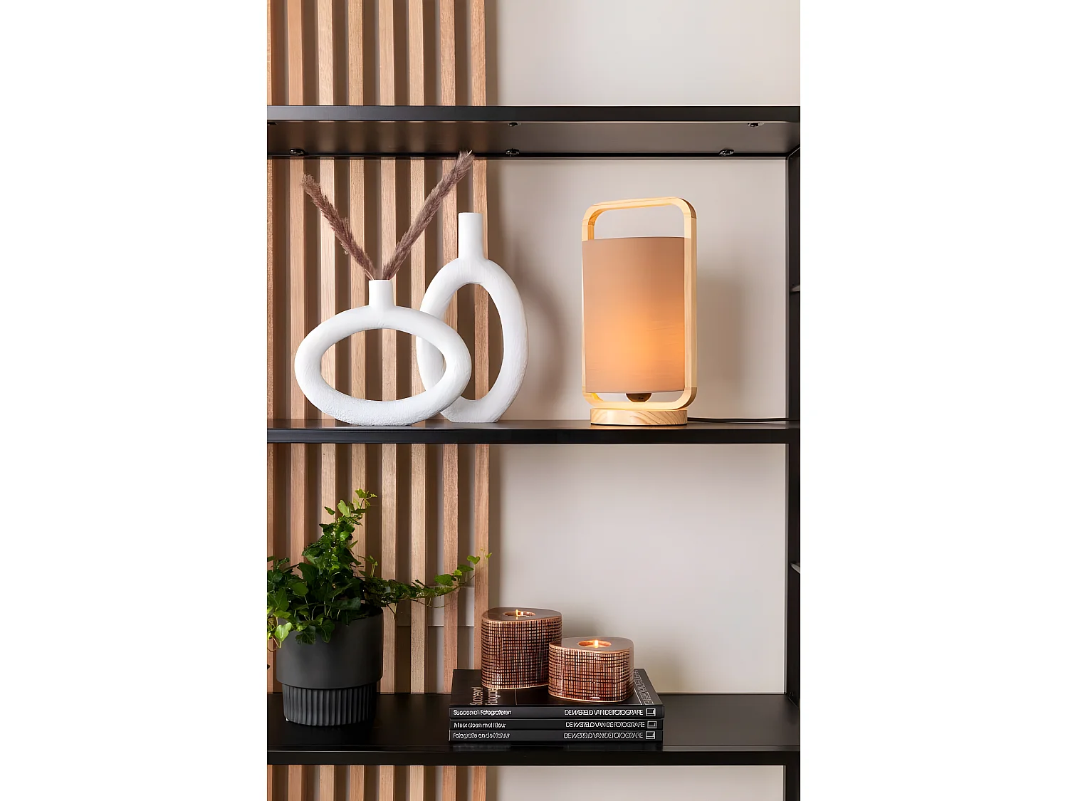 Lampe à poser en bois Snap