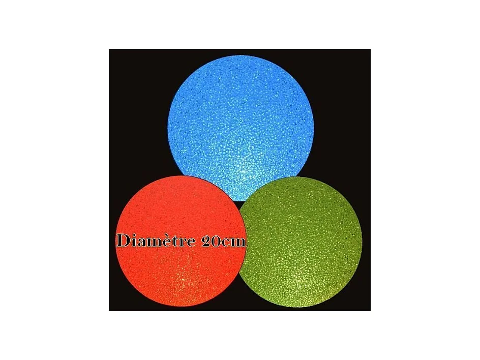 Veilleuse cristal LEDs 20cm Grand modèle