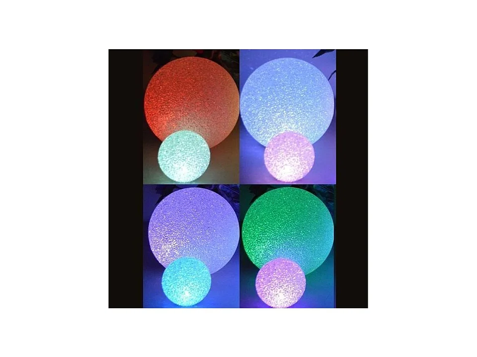 Veilleuse cristal LEDs 20cm Grand modèle