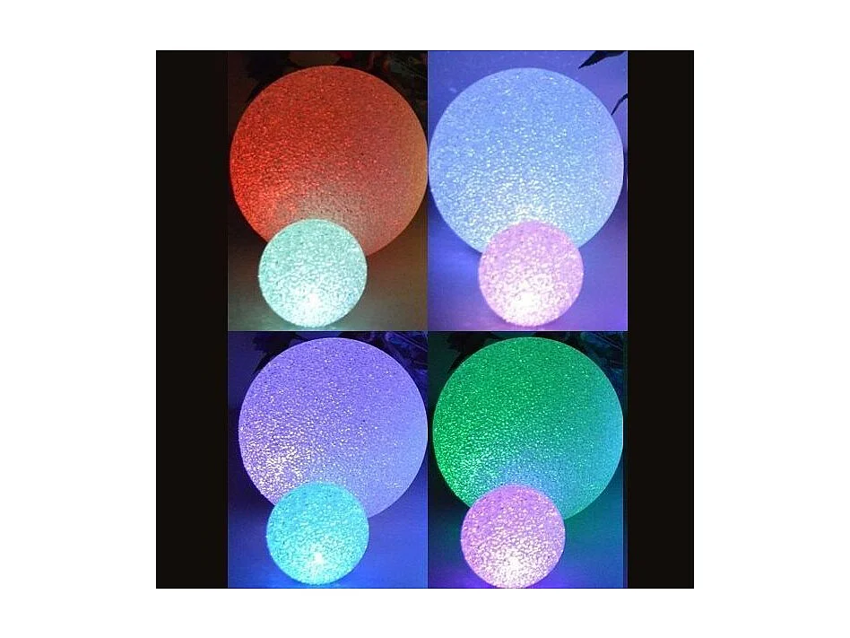 Veilleuse cristal LEDs 20cm Grand modèle