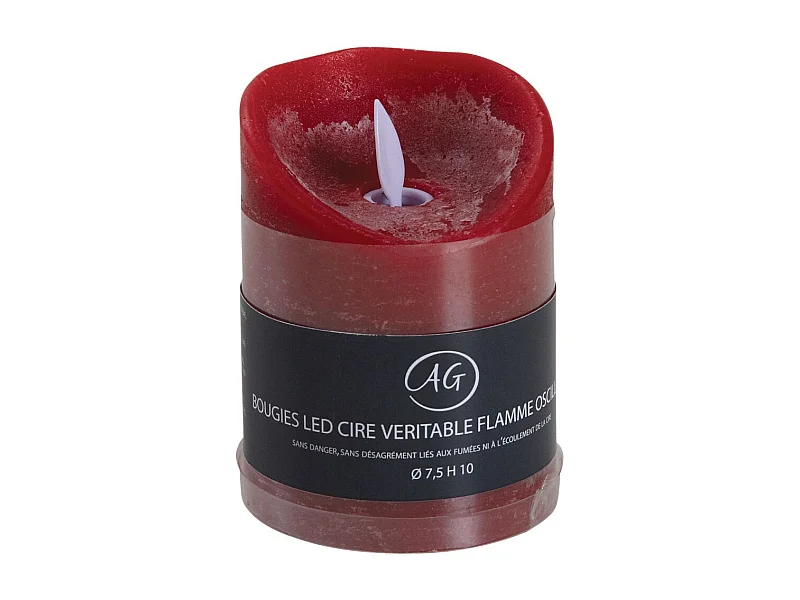 Petite bougie à LED parfumée Fruits Rouges Petit modèle