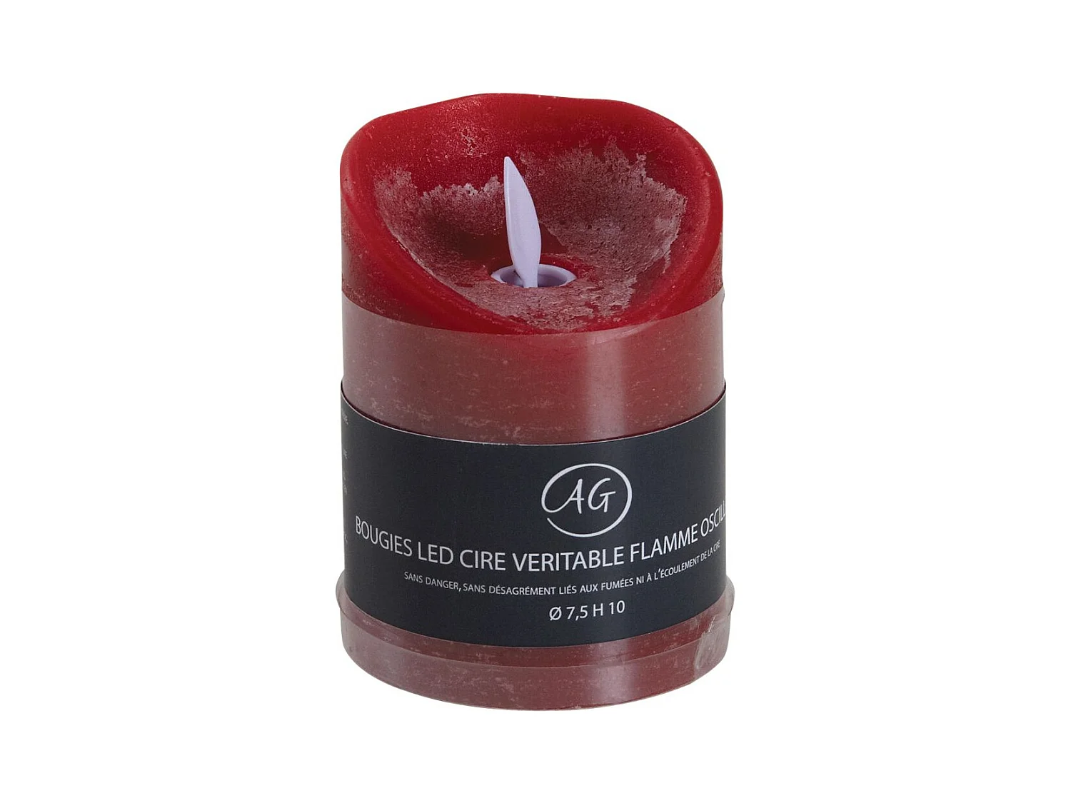 Petite bougie à LED parfumée Fruits Rouges Petit modèle